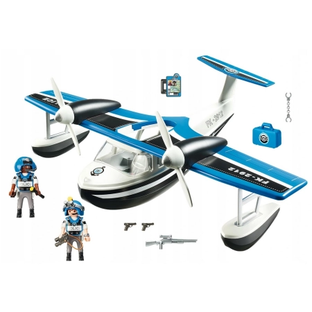 Klocki Playmobil Action Policyjny Samolot 9436